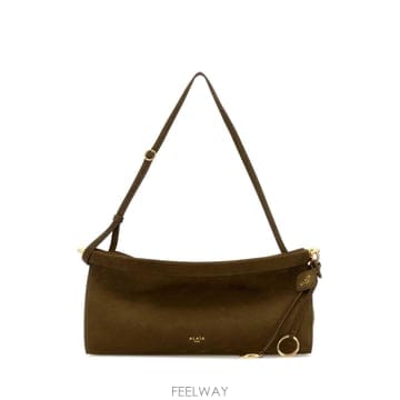 Alaia [X45]�˶��̾� AA1S01430CA214 A47 ���� ��Ʈ�� ���۹� ž�ڵ�� �ڵ�� Olive green[X45]�˶��̾� AA1S01430CA214 A47 ���� ��Ʈ�� ���۹� ž