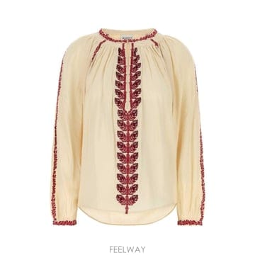 Isabel Marant [X45]���ں����� ���ѿ� HT0841FAD1J16E BERD ���� ���� ���� ����콺 Ivory cotto[X45]���ں����� ���ѿ� HT0841FAD1J16E BERD ���� ���� 
