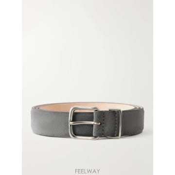 26 FW DEHANCHE 그레이 조르 2.5cm 스웨이드 벨트 TP582400300