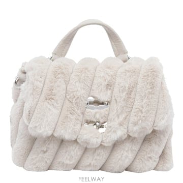 26 F/W 자넬라토 페이크 퍼 포스티나 핸드백 06801023700 B0012523290