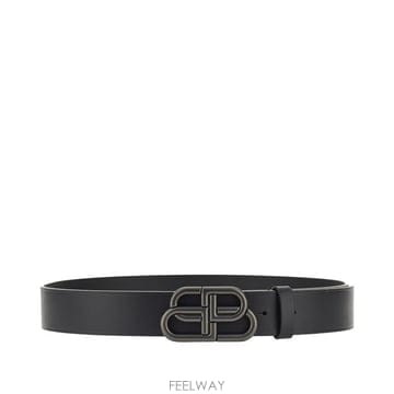 26 F/W 발렌시아가 BB 라지 레더 벨트 5703701000 B0132523705