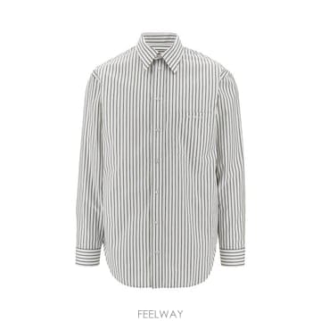 26 F/W 발렌시아가 핀스트라이프 코튼블렌드 셔츠 A001ZI904 B0132523715