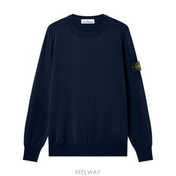 인더샵 STONE ISLAND 스톤아일랜드 네이비 니트