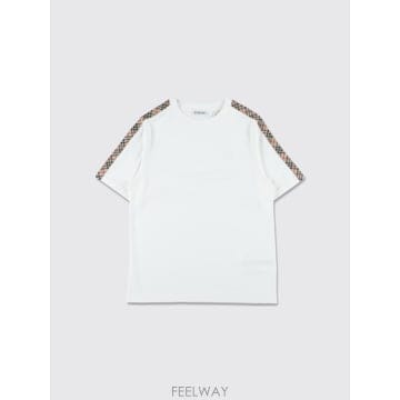 [A6] 버버리 8108049 키즈 티셔츠 8108049-001