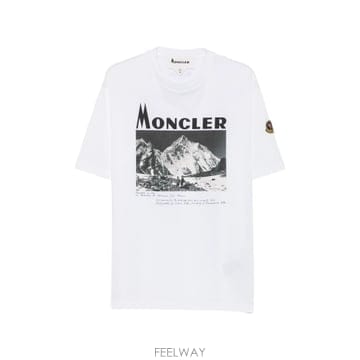 Moncler ��Ŭ���� Re Icon graphic print T shirt 12371394494728 TP72587677��Ŭ���� Re Icon graphic print T shirt 12371394494728 