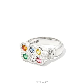 | Other Brand | Bleue Burnham sterling silver Flowers Grow Together sapphireBleue Burnham sterling silver Flowers Grow Together sa