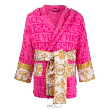 베르사체 I Love Baroque short bathrobe 12371399311624 TP72587667