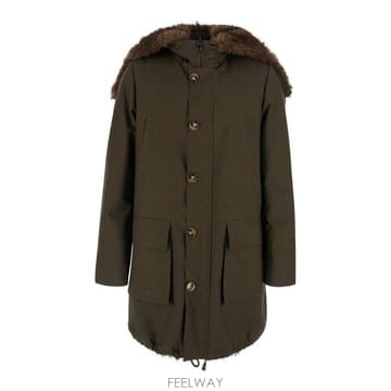 VALENTINI 1972 후드 파카 코트 KM8101 ARMYBROWN TP979640455