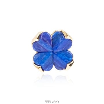 케이트 스페이드 클로버 스터드 귀걸이 KR2970 BLUE TP980383715