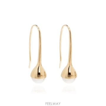 Jimmy Choo ������ ��� �Ͱ��� DROPPEARLEARRINGSDXQ GOLDWHITE TP980383697������ ��� �Ͱ��� DROPPEARLEARRINGSDXQ GOLDWHITE TP98