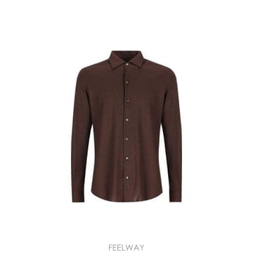 Loro Piana 앙드레 셔츠 FRM1393 H1LL TP980400438