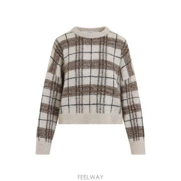 Brunello Cucinelli Brunello Cucinelli üũ ��Ʈ ���� MPN570310 CCC60 TP980370967Brunello Cucinelli üũ ��Ʈ ���� MPN570310 CCC60 TP98