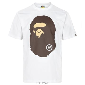 Bape ������ ȭ��Ʈ �� ������ ��� Ƽ���� 001TEM301002M WHITE������ ȭ��Ʈ �� ������ ��� Ƽ���� 001TEM301002M WHIT
