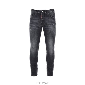 26 F/W 디스퀘어드2 스트레치 데님 스케이터 진 S74LB1983 B0132358973