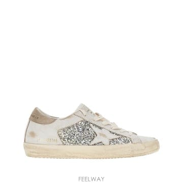 26 F/W 골든구스 레더 & 글리터 슈퍼스타 스니커즈 GWF0010 B0132359406
