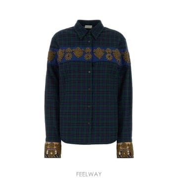 Dries Van Noten 26FW �帮�� �� ��ư ���� 2620107424315 604 Checked26FW �帮�� �� ��ư ���� 2620107424315 604 Checked