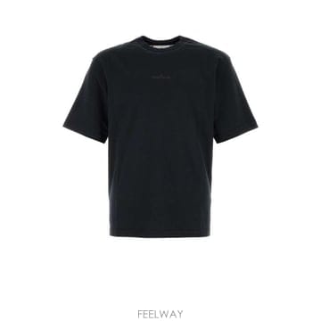 (해외배송) 스톤아일랜드 Stone Island 로고 프린트 크루넥 티셔츠 L2S152100001S0E19