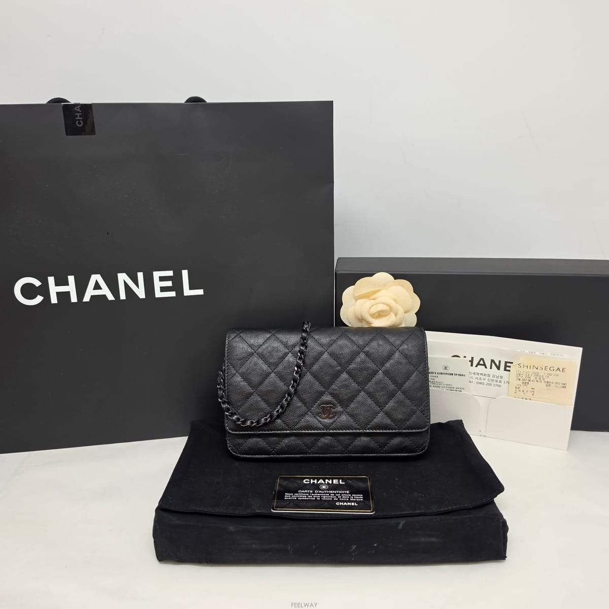 CHANEL ���� Ŭ���� WOC ī����Ų �� ���� A33814���� Ŭ���� WOC ī����Ų �� ���� A33814