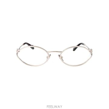 Miu Miu 26SS �̿�̿� �Ȱ� 0MU 53ZV 1BC1O1 silver26SS �̿�̿� �Ȱ� 0MU 53ZV 1BC1O1 silver