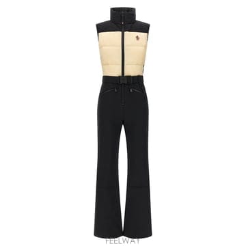 몽클레어 그레이 테크니컬 패브릭 스키 수트 L20982G000165 B0482525771