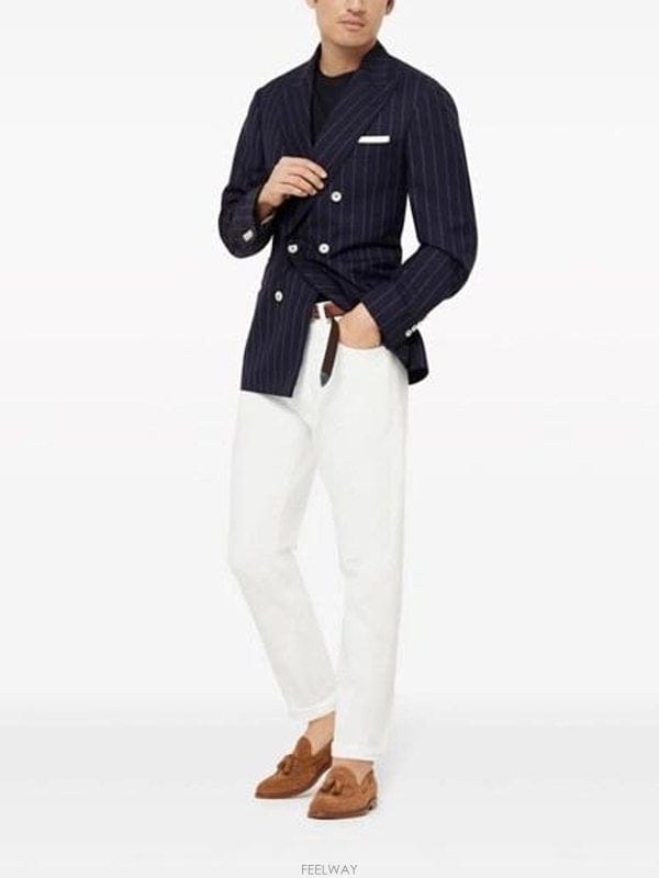 Brunello Cucinelli ���ڷ� ��ġ�ڸ� ũ�� �� Ƽ���� M0B131308 C4425 B0170989684���ڷ� ��ġ�ڸ� ũ�� �� Ƽ���� M0B131308 C4425 B0170