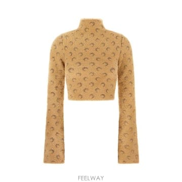 Marine Serre 26FW �������� ������ WTK093ACKNI0549 BG20 Camel26FW �������� ������ WTK093ACKNI0549 BG20 Camel