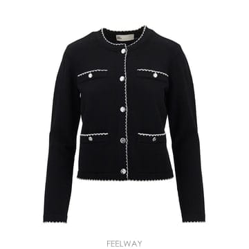 26 F/W 토리 버치 켄드라 가디건 WITH SCALLOPED ED B0132359689