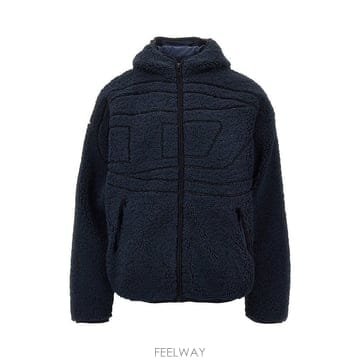 26 F/W 디젤 ZAT 테디 후리스 블루종 자켓 A1894781E B0132360447