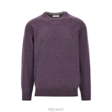 26 F/W 브루넬로 쿠치넬리 캐시미어 크루넥 스웨터 M2200100 B0132361661