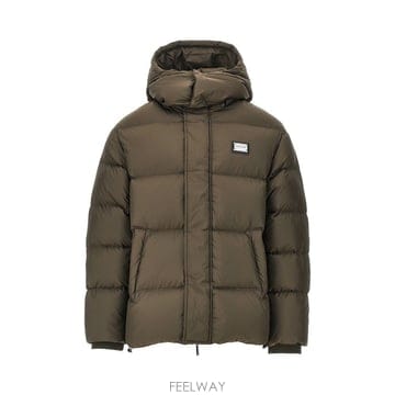 26 F/W 엠포리오 아르마니 로고 플레이드 다운 자켓 EM00674 B0132362053