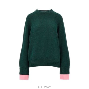 26 F/W 프라다 탈착 커프스 스웨터 P24F3VSOOOF0422 B0132506916