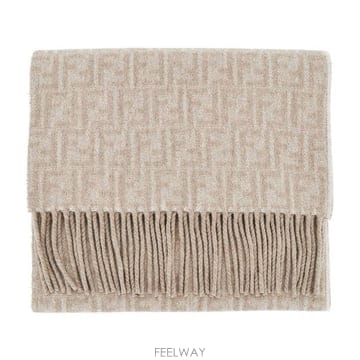 26 F/W 펜디 울 & 캐시미어 더블페이스 스카프 FXT184F1Y B0132520604