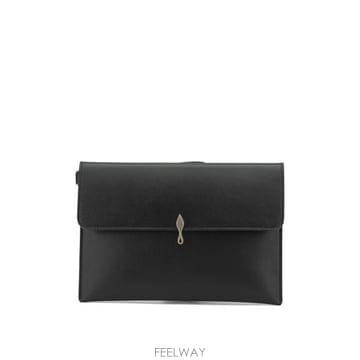 Christian Louboutin 27SS ũ����î ����� Ŭ��ġ �Ŀ�ġ 1275061BK01BETTINA FLAT POUCH CAL Blac27SS ũ����î ����� Ŭ��ġ �Ŀ�ġ 1275061BK01BETTINA 