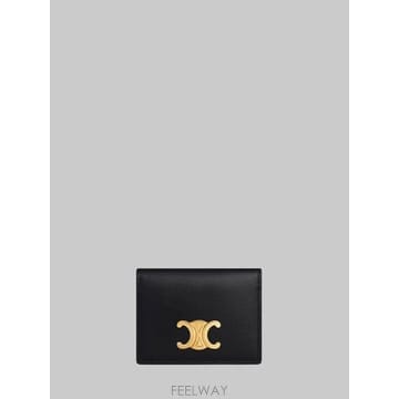 CELINE 26FW ������ ���̴� ī����Ų �������� ī�� Ȧ�� 10P353DPV BLACK26FW ������ ���̴� ī����Ų �������� ī�� Ȧ�� 10P353D
