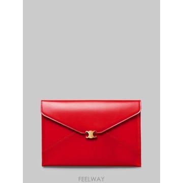 CELINE 26FW ������ Ŭ��ġ �Ŀ�ġ 10P625Q18 RED26FW ������ Ŭ��ġ �Ŀ�ġ 10P625Q18 RED