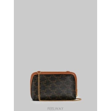 CELINE 26FW ������ Ŭ��ġ �Ŀ�ġ 10E382CBX BROWN26FW ������ Ŭ��ġ �Ŀ�ġ 10E382CBX BROWN