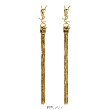 Saint Laurent 27SS ���ζ� ��Ż ī���� �½� �̾ 803195Y15008030 Metallic27SS ���ζ� ��Ż ī���� �½� �̾ 803195Y15008030 