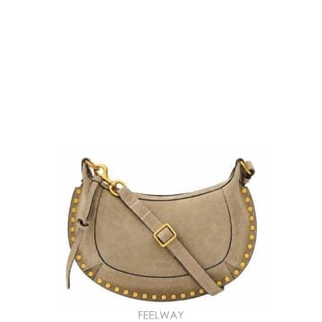 Isabel Marant Oskan Moon 지퍼 미디엄 숄더백 PP0003FAA3C32M 50KT TP98
