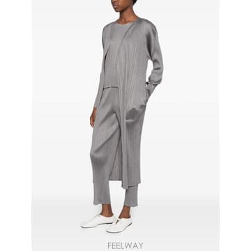 26 FW 플리츠 플리즈 이세이 미야케 pleated long line cardigan PP68JA109 T