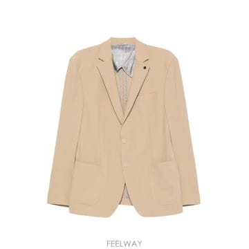Karl Lagerfeld 26 FW Į�����Ʈ Smart notched lapel single breasted blazer 1552826 FW Į�����Ʈ Smart notched lapel single breasted b