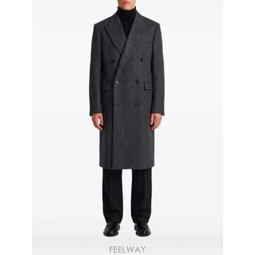 Lardini 26 FW �󸣵�� double breasted wool coat AC40408ECN65602 TP4604426 FW �󸣵�� double breasted wool coat AC40408ECN656