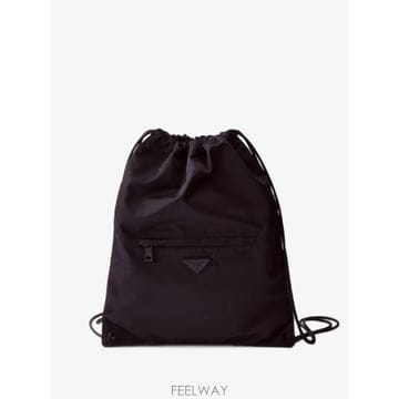 26 FW 프라다 리나일론 드로스트링 백팩 2VZ126VOOO4ECO TP460458175