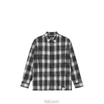 | Other Brand | 26 FW izzue frayed detailing check pattern shirt IZXSTM0102326 FW izzue frayed detailing check pattern shirt IZXST