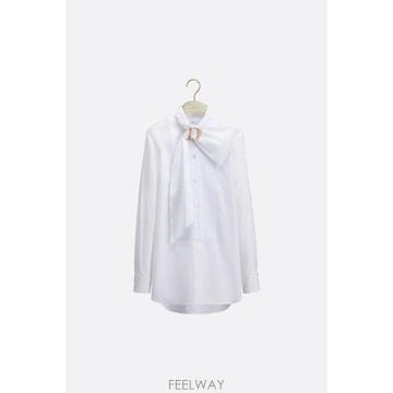 DIOR [E32]��� 651B14A30760100 ���� ���� ����콺 DIOR Blouse with Plastron[E32]��� 651B14A30760100 ���� ���� ����콺 DIOR Blou