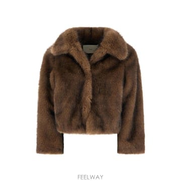 | Other Brand | [W63]DUNST UDJU6D221W2 BROWN ���� ���� ���� �ٿ� �ƿ��� Eco pelliccia c[W63]DUNST UDJU6D221W2 BROWN ���� ���� ���� �ٿ� �ƿ�