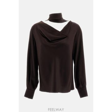 Max Mara [G95]�������� 2621116014600007 ���� ���� ����콺 ���� SILK SATIN BLOUSE[G95]�������� 2621116014600007 ���� ���� ����콺 ����