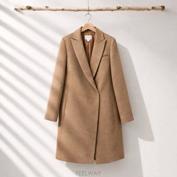 클럽모나코 로로피아나 100% 캐시미어 지벨리노 테일러드 코트 XS사이즈