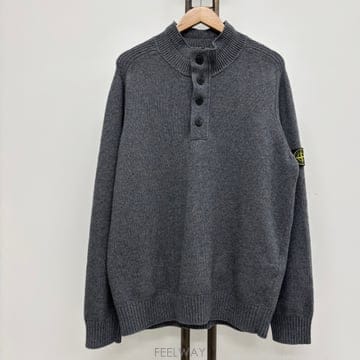 [XXL]스톤아일랜드 반집업 니트
