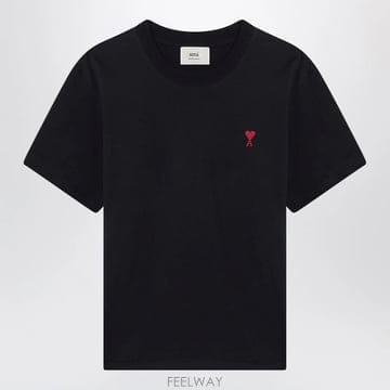 26 S/S 아미 아미 드 꾀흐 나이트 블루 티셔츠 BFUTS035U B0052527187