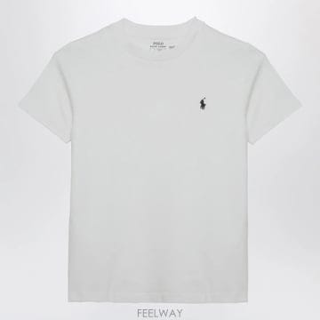 26 S/S 폴로 랄프로렌 화이트 코튼 티셔츠 (KIDS ) 3228 B0052527195
